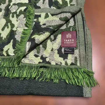 TAKEO KIKUCHI 카모 패턴 스톨