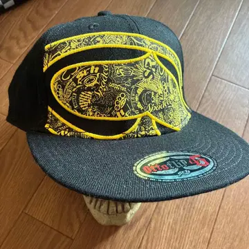 SRH 야구 모자 4 블랙/옐로우 컬러