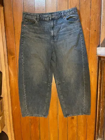 GU 배럴 레그 진 3XL