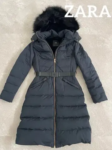 새상품급 ZARA 다운 코트 S
