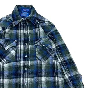 90s PENDLETON 펜들턴 웨스턴 셔츠 체크 무늬 S