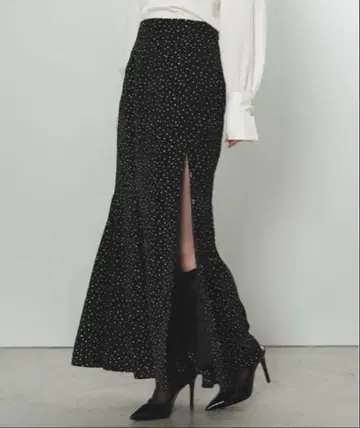 SENEE 슬릿 머메이드 스커트