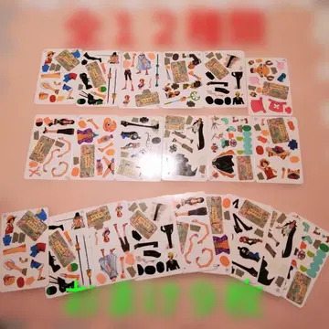 원피스 3D 퍼즐 카드 제1탄 전 12종 + 덤