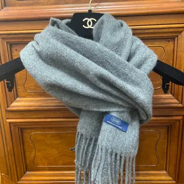 GOBI 몽골 캐시미어 머플러 그레이 남녀 공용