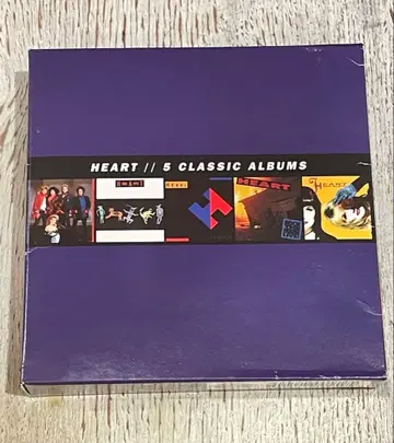[ 무료배송/익명 배송 ] HEART CD 앨범 5장 박스 세트