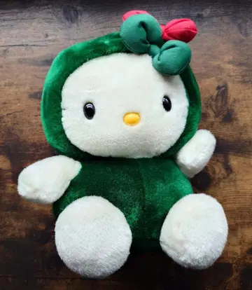 [레어] 홋카이도 한정 마리모 헬로키티 봉제 인형 2000년제 산리오