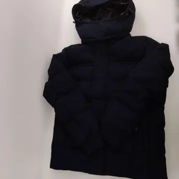 [ 719 ] 네이비 후드 부착 다운 자켓