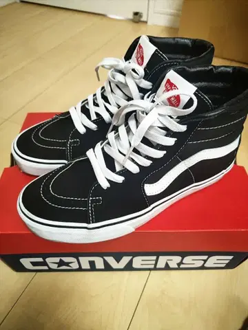 VANS Sk hi 블랙 여성용(남성용 겸용) 25.5cm