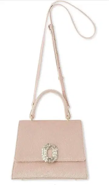 SNIDEL 비쥬 스퀘어 백 핑크