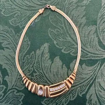 1980년대 이탈리아 빈티지 목걸이 835 실버 골드 도금