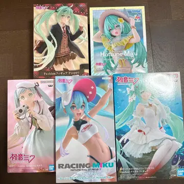 하츠네 미쿠 피규어 세트 5점