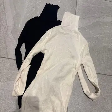 soeju 2장 캐시미어 혼방 터틀넥 티셔츠