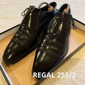 블랙 가죽 드레스 신발 27cm 상당