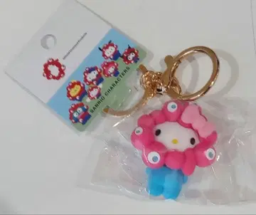 [레어] 오사카 간사이 만박 산리오 먀쿠먀쿠 파스텔 키링 키티