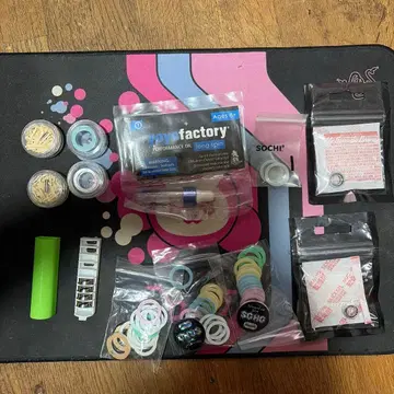 메탈 요요 관리 용품 세트