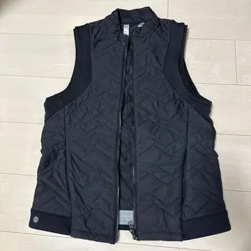 adidas 블랙 XL 골프 퀼팅 베스트