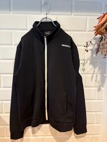 MERRELL 풀집업 자켓 블랙 저지 L 사이즈 아웃도어