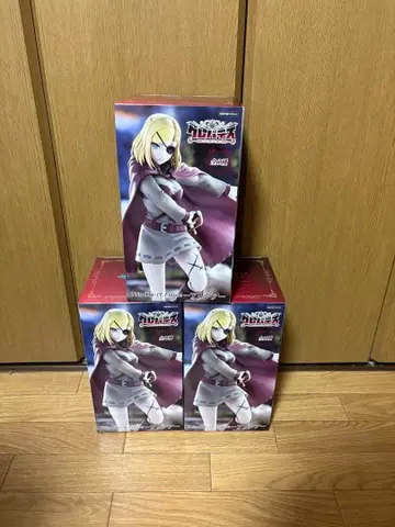 클레바테스 마수왕과 아기와 시체의 용사 알리시아 피규어 3개 세트