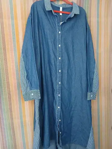 95 데님 셔츠 원피스