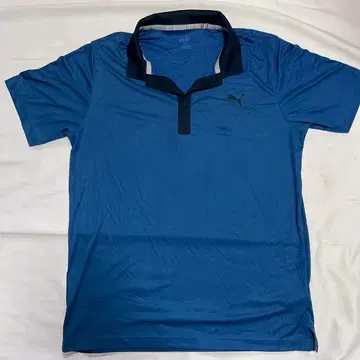 PUMA 피케 셔츠 블루 골프 XXL 사이즈