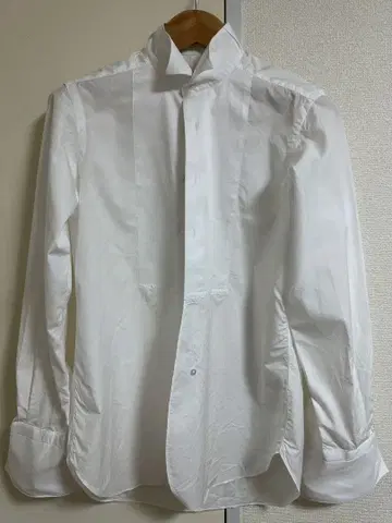 [ 미사용 ] TOMORROWLAND PILGRIM 윙카라 셔츠 38