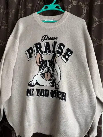 니코 앤드 - 프렌치 불독 니트 M