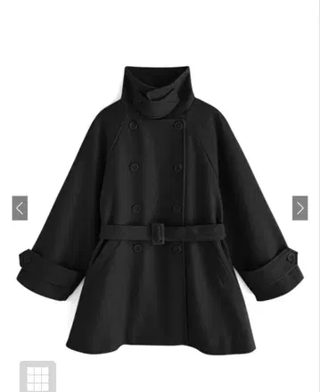 벨트 포함 멀티 Way 페이크 울 코트[fo1762]