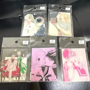 아가씨와 경비견 캐릭터 프레임 카드 세트