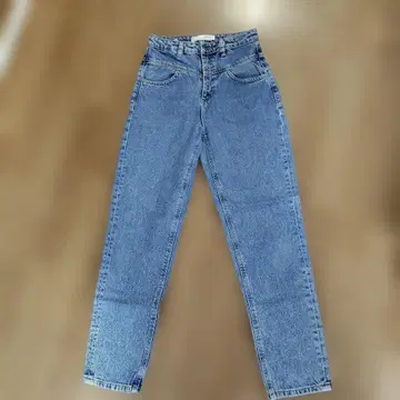 스트레이트 데님 라이트 블루 사이즈 34