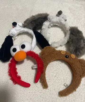 유니버셜 스누피 엘모 팀 4세트