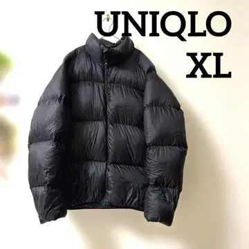 새상품급 UNIQLO 울트라 라이트 다운 XL 남성용 블랙 경량