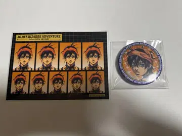 나란차 증명사진풍 브로마이드 캔뱃지 죠죠