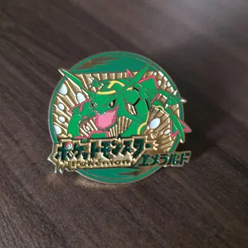 포켓몬스터 에메랄드 핀 배지