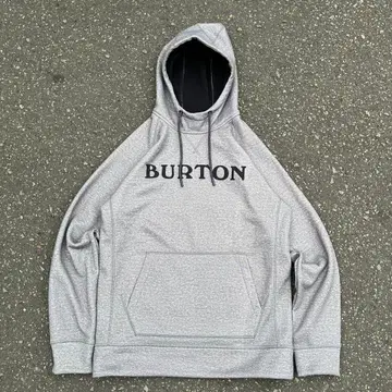 00s BURTON 버튼 후드티 그레이 archive 스노우보드 발수