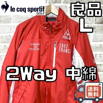 [ 24시간 이내/선착순 ] 르꼬끄골프 남성용 충전솜 2Way 자켓 L