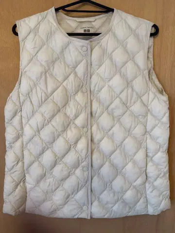 [ 새상품급 ] WARM PADDED 퀼팅 다운 베스트 S 사이즈