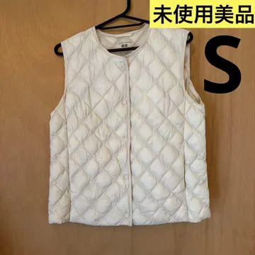 [ 새상품급 ] WARM PADDED 퀼팅 다운 베스트 S 사이즈