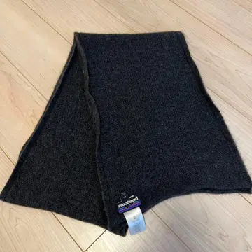 patagonia 울 리사이클 캐시미어 머플러 그레이