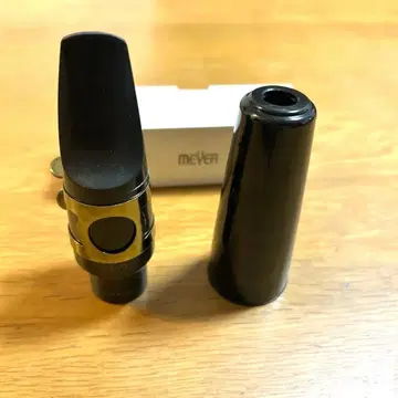 메이어 5MM 테너 색소폰 마우스피스 (리거처 캡 포함)