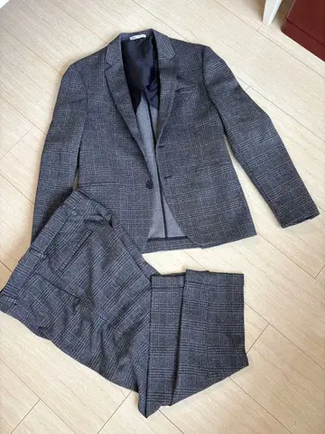 ZARA 체크 무늬 가을/겨울 수트