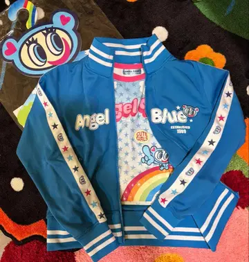 Angel Blue 35주년 리바이벌 집업 저지 세트