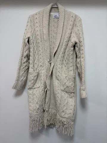 wtw 케이블 니트 가디건