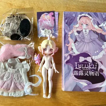 루루린 이야기 가동 피규어 블라인드 인형 유니콘 해피 엔진