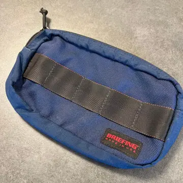 BRIEFING ONE ZIP POUCH 미국제 네이비