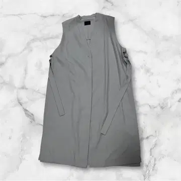 CYNICAL 시니컬 그레이 사이드 벨트 롱베스트