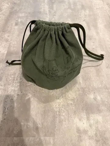 복조리 백 미군 런드리 백 리메이크 백