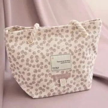 Herlipto Cherry Tote Bag rose