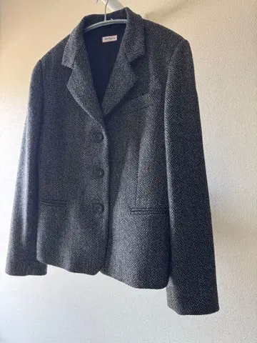 MAX&Co. 헤링본 트위드 자켓 그레이 계열