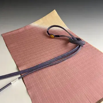 미사용 새상품 잠자리 구슬 포함 허리띠 오비 장식 천 세트