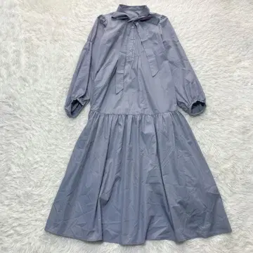 새상품급 CADUNE 보타이 셔츠 원피스